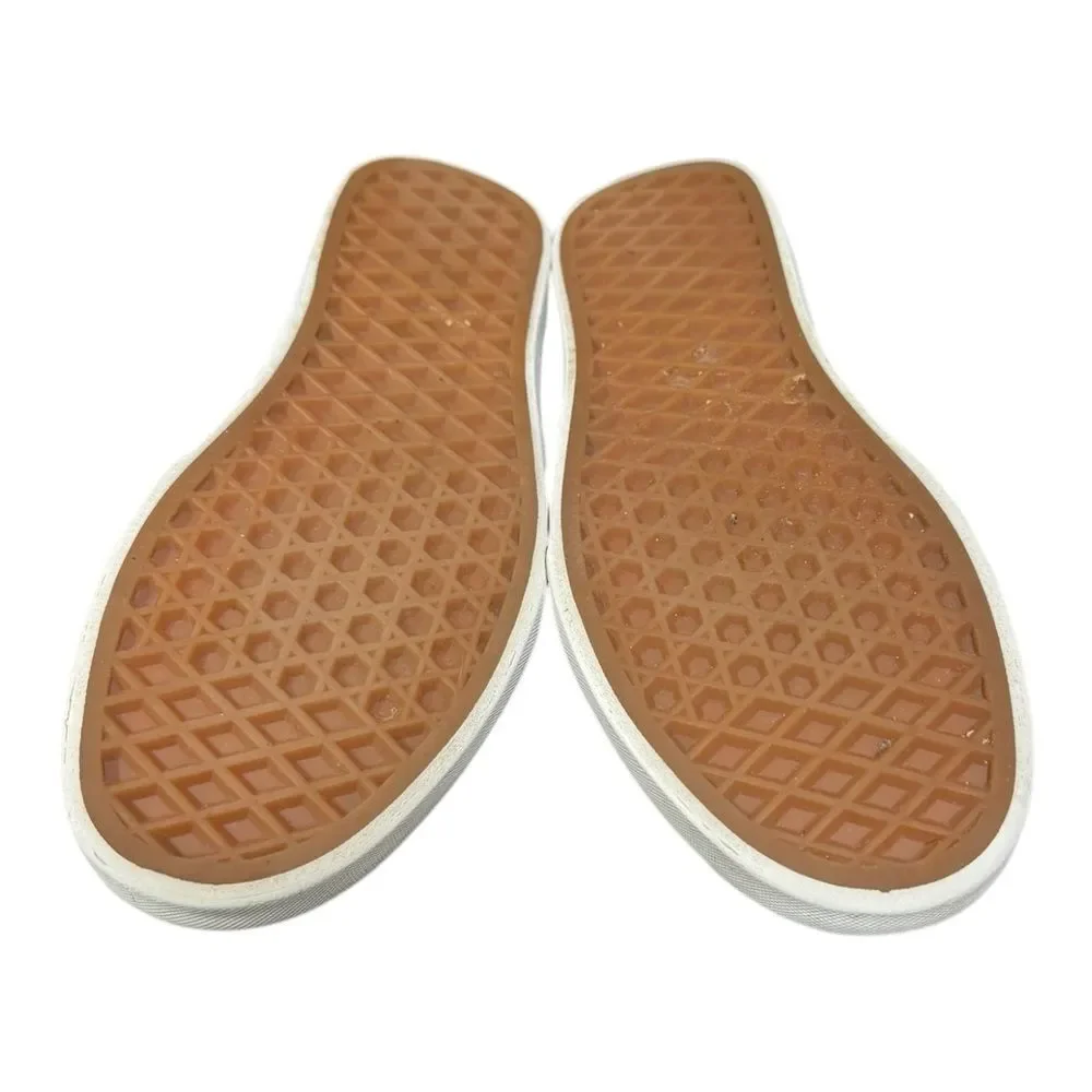 Vans Women's Leopard Classic Asher Canvas Slip-on Sneakers 6 - Picture 6 of 6